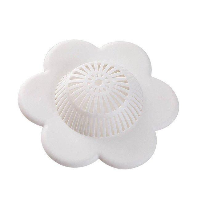 4 PCS Drain Stopper Silicone Hair Catcher Kitchen Bathtub Floor Accessorie-UlGadget