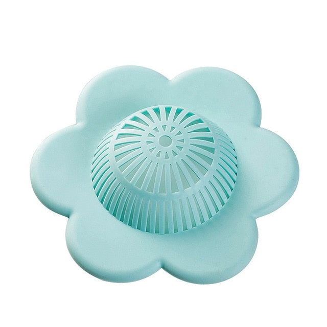 4 PCS Drain Stopper Silicone Hair Catcher Kitchen Bathtub Floor Accessorie-UlGadget