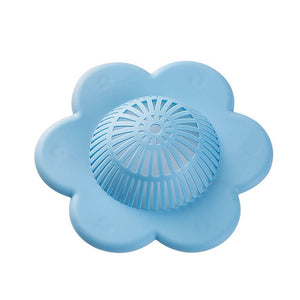 4 PCS Drain Stopper Silicone Hair Catcher Kitchen Bathtub Floor Accessorie-UlGadget