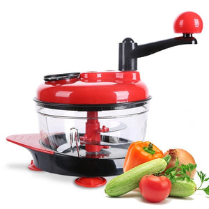 Multifunction Processor Manual Food Chopper Cutter Mixer Salad Maker Eggs Stirrer Kitchen Cooking Tool-UlGadget