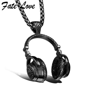 Jewelry and Accessories Beat Headphones Necklaces-UlGadget