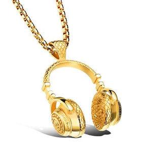 Jewelry and Accessories Beat Headphones Necklaces-UlGadget