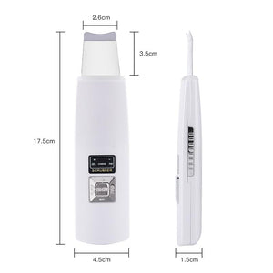 Ultrasonic Skin Scrubber Face Cleanser Blackhead Acne Removal-UlGadget