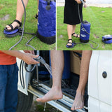 Camp Shower Water Bag Pressure Faucet Portable Inflatable Bath Shower-UlGadget