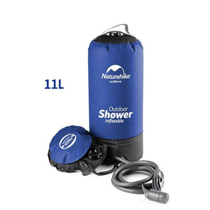 Camp Shower Water Bag Pressure Faucet Portable Inflatable Bath Shower-UlGadget