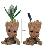 Groot Man Planter Pot Baby Action Figures Cute Model Toy Pen Pot-UlGadget