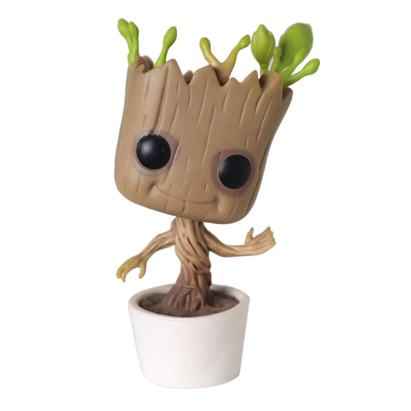 Groot Man Planter Pot Baby Action Figures Cute Model Toy Pen Pot-UlGadget