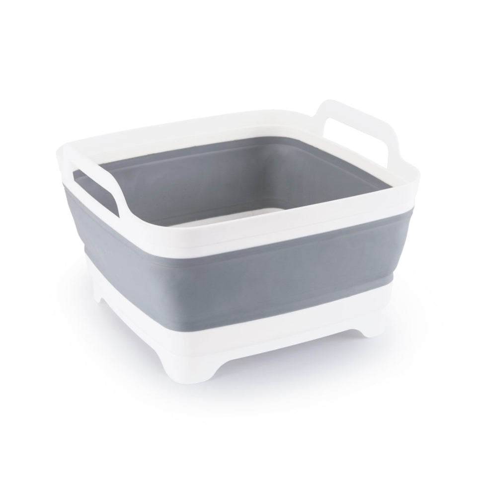 Plastic Foldable Kitchen Basket Creative Portable Camping Fishing Kitchen Cleaning Tools-UlGadget