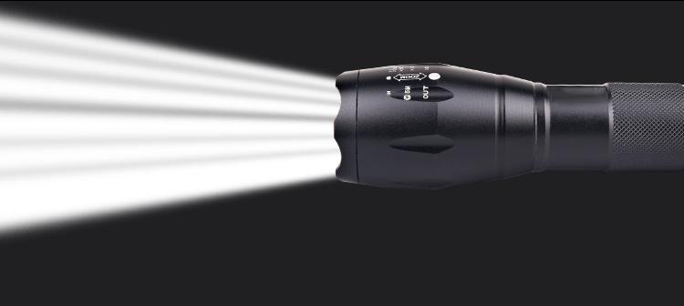 LED Rechargeable Flashlight-UlGadget