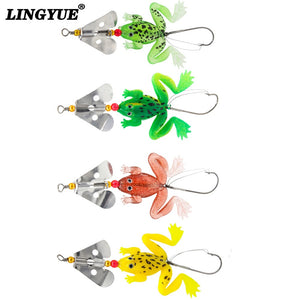 Sports and Entertainment New Fishing Frog Lure Set 4 PCS/SET-UlGadget