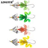 Sports and Entertainment New Fishing Frog Lure Set 4 PCS/SET-UlGadget