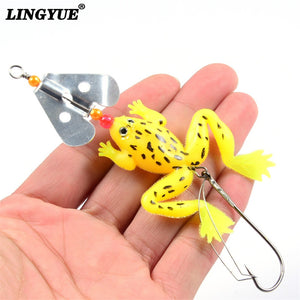 Sports and Entertainment New Fishing Frog Lure Set 4 PCS/SET-UlGadget