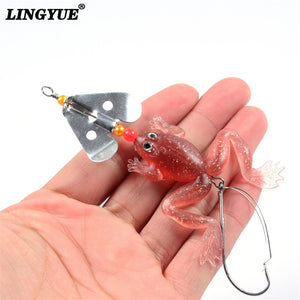 Sports and Entertainment New Fishing Frog Lure Set 4 PCS/SET-UlGadget