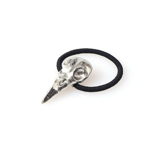 Halloween Retro Punk Gothic Metal Skull Hair Tie-UlGadget