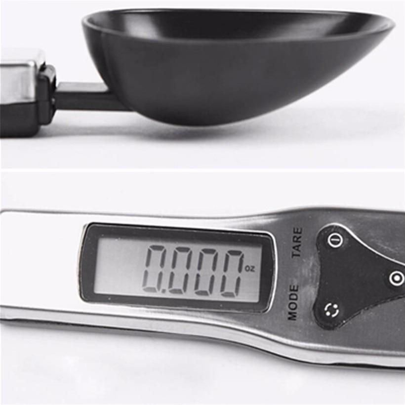 300g/0.1g Portable LCD Digital Kitchen Scale Measuring Spoon Gram Electronic Weight-UlGadget