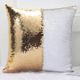 40X40cm DIY Magical Color Changing Reversible Mermaid Sequin Cushion Pillow Cover-UlGadget