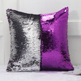 40X40cm DIY Magical Color Changing Reversible Mermaid Sequin Cushion Pillow Cover-UlGadget