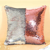 40X40cm DIY Magical Color Changing Reversible Mermaid Sequin Cushion Pillow Cover-UlGadget