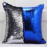 40X40cm DIY Magical Color Changing Reversible Mermaid Sequin Cushion Pillow Cover-UlGadget