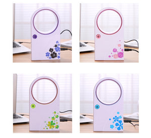 portable blade-less fan mini Ultra Silent Summer Usb Office No Blade Electric Home-UlGadget