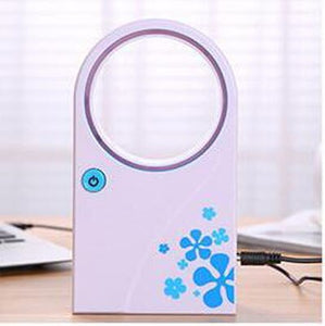 portable blade-less fan mini Ultra Silent Summer Usb Office No Blade Electric Home-UlGadget