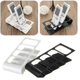 TV DVD VCR Four-Slot Remote Control Mobile Phone Holder Stand Storage-UlGadget