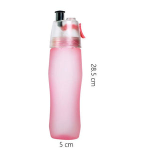 Drinking Bottle Misting Spray Healthy Sports Bottles 740ml-UlGadget