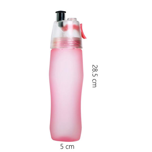 Drinking Bottle Misting Spray Healthy Sports Bottles 740ml-UlGadget