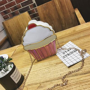 Cute Cartoon, Ice Cream, Cupcake Handbag Mini for Woman-UlGadget