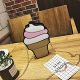 Cute Cartoon, Ice Cream, Cupcake Handbag Mini for Woman-UlGadget