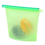 Reusable Silicone Food Bag Vacuum Seal Food Fresh Fruit Meat Milk Storage Containers Refrigerator Ziplock Kitchen Organizer-UlGadget