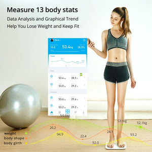 Smart Digital Body Fat Scales Bluetooth Electronic Weighing Scales With APP-UlGadget