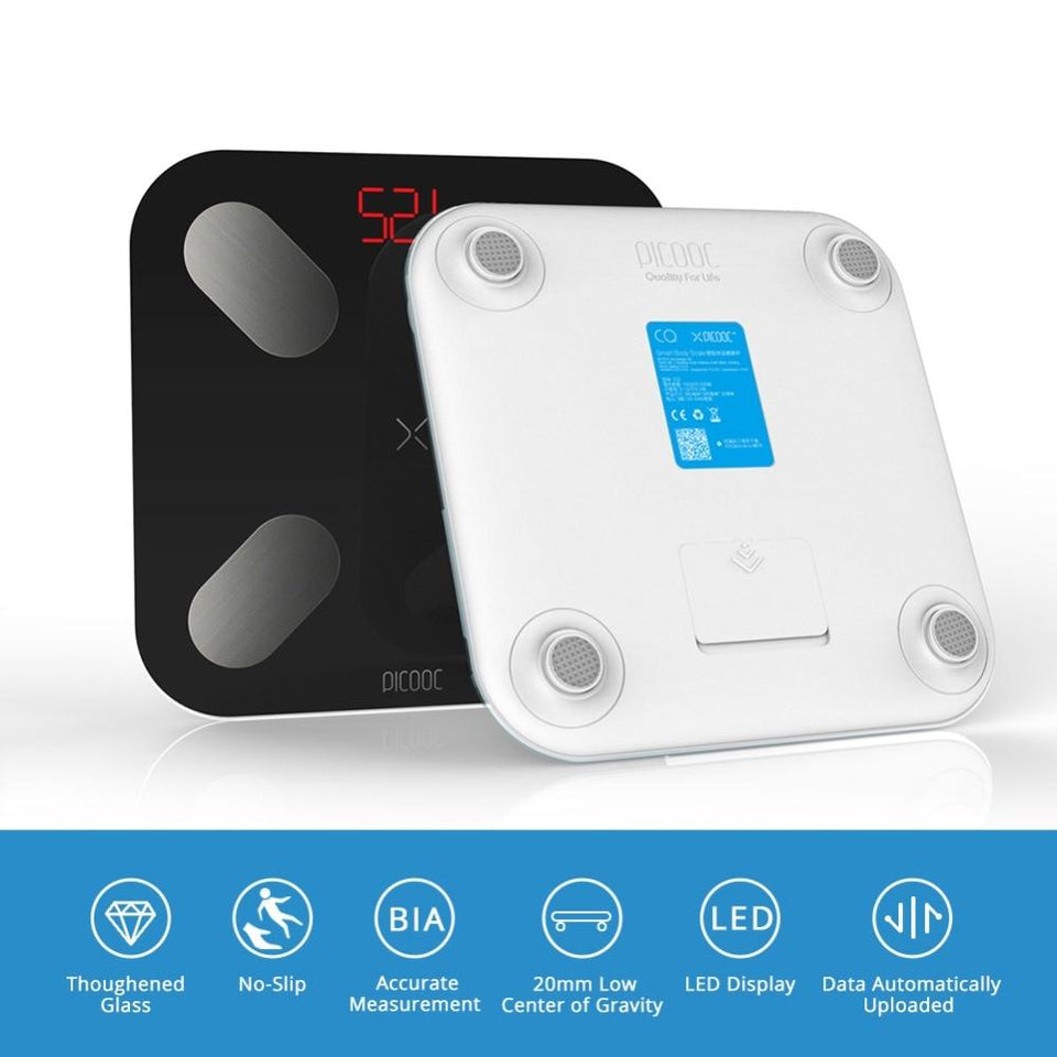 Smart Digital Body Fat Scales Bluetooth Electronic Weighing Scales With APP-UlGadget