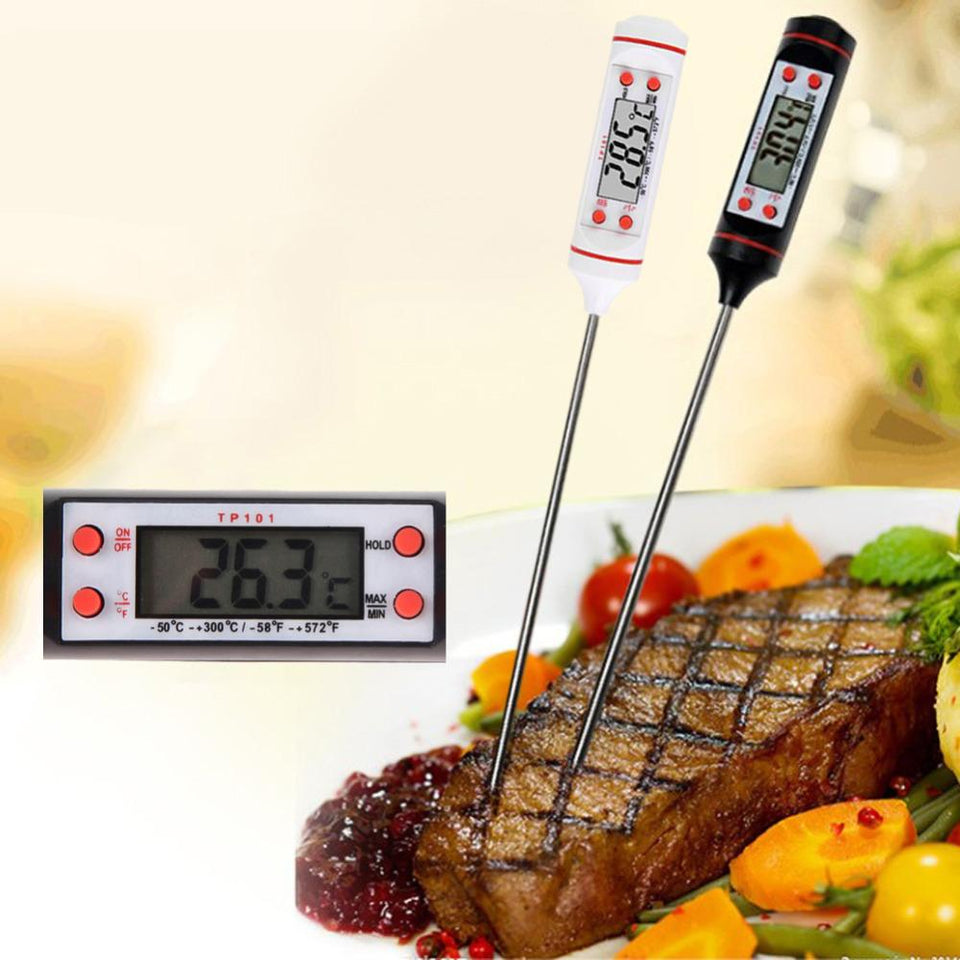 Digital Kitchen Thermometer For BBQ Electronic Cooking Food Probe Meat Water Milk Meat-UlGadget