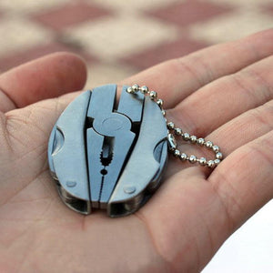 Portable Multifunction Folding Plier Keychain-UlGadget