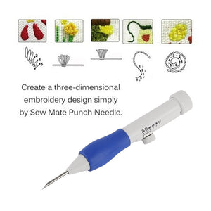 6Pcs/Set Hot Pratical ABS Plastic MAGIC DIY EMBROIDERY PEN SET-UlGadget