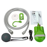 Wilove Portable Outdoor Shower Green, Blue Water-resistant Light Weight-UlGadget