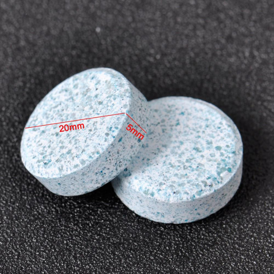 6 Pcs/Set Car Windshield Wiper Tablets Washer Cleaner Compact Effervescent Tablets Detergent-UlGadget