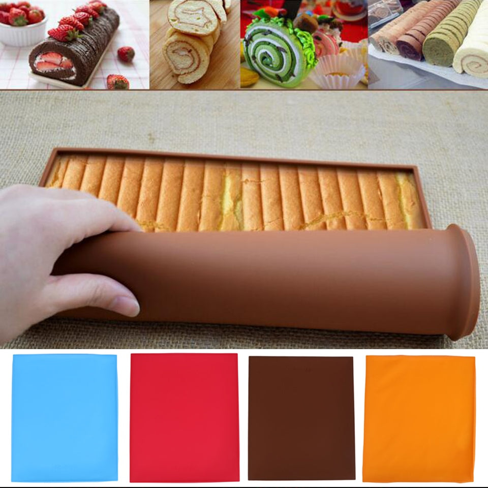 Swiss roll baking mat Functional Baking Macaron Cake Pad Bakeware Baking Tools-UlGadget