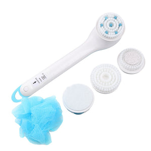 5in1 Electric Home SPIN SPA BODY BRUSH Scrub Skin Massage Health Care Tool-UlGadget