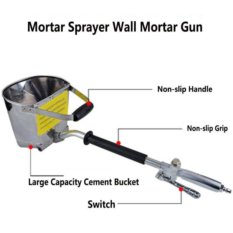 Fast Efficient Wall Mortar Cement Spray Gun (Free Ship Worldwide)-UlGadget