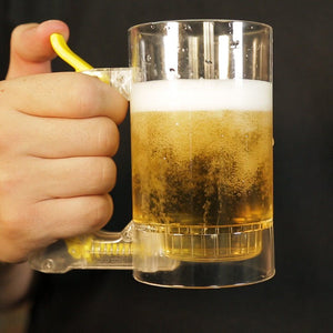 Bar Atmosphere Beer Foaming Mug Hour Friendly Maker Frothing Glass Party Supplies-UlGadget