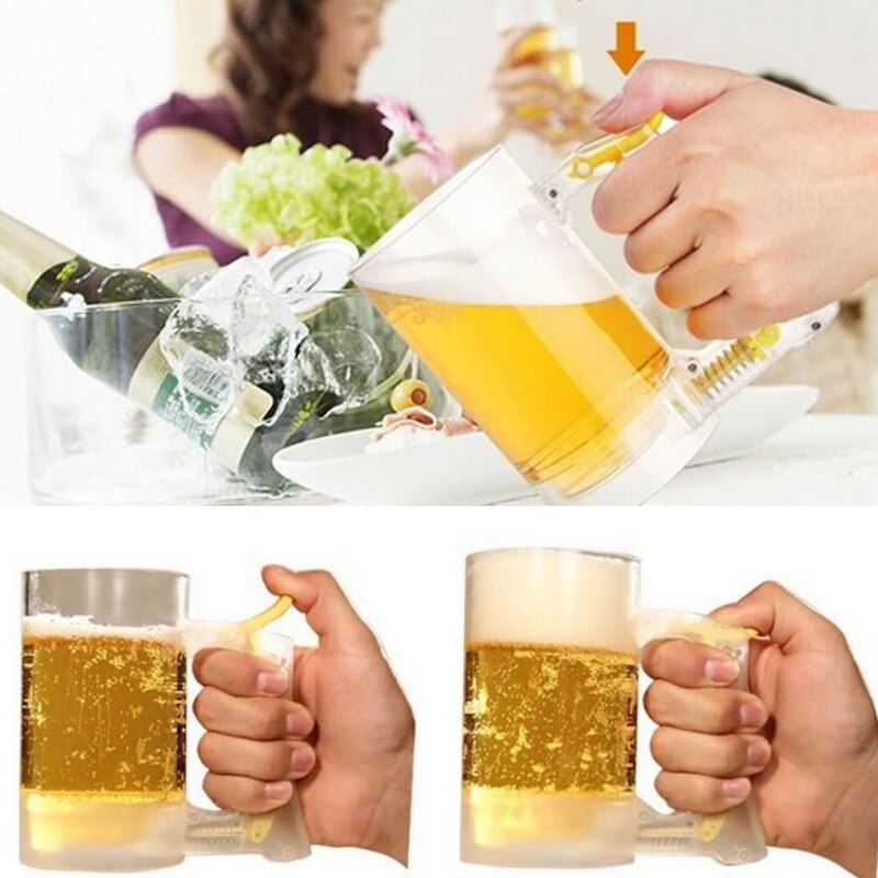 Bar Atmosphere Beer Foaming Mug Hour Friendly Maker Frothing Glass Party Supplies-UlGadget