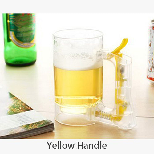 Bar Atmosphere Beer Foaming Mug Hour Friendly Maker Frothing Glass Party Supplies-UlGadget