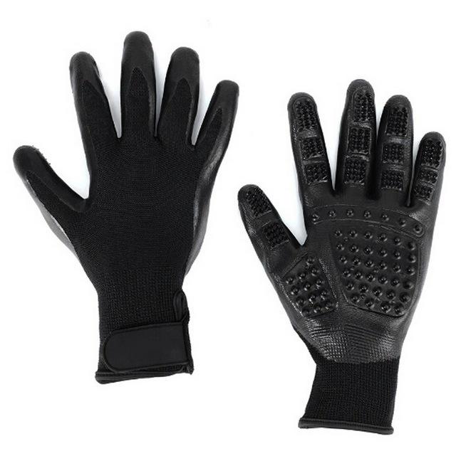 Pet Products Pet Shedding Grooming Gloves-UlGadget