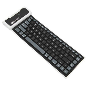 Slim Soft Wireless Bluetooth Silicone Keyboard Mini PC MAC Ipad Laptop Foldable Portable-UlGadget