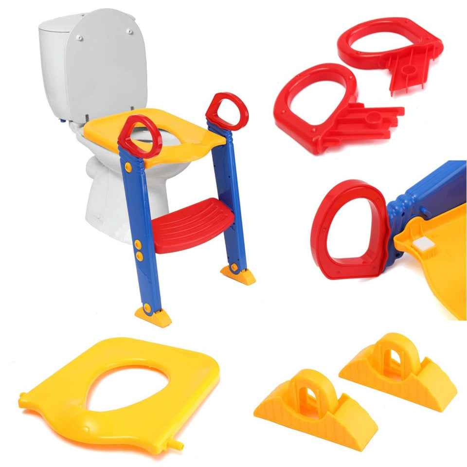 Mother and Kids KIDS POTTY TRAINING SEAT WITH STEP STOOL LADDER-UlGadget