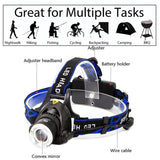 LED headlamp fishing Zoomable Waterproof-UlGadget