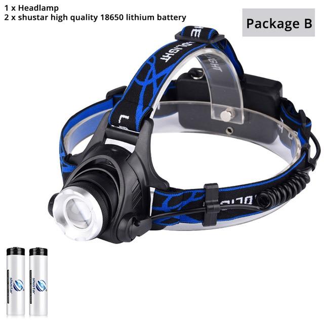 LED headlamp fishing Zoomable Waterproof-UlGadget