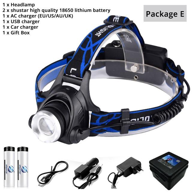 LED headlamp fishing Zoomable Waterproof-UlGadget